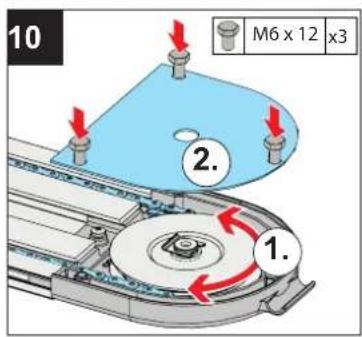 10 M6 x 12 x3 2. 1.