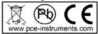 PCE Instruments PA 6500 - Annahmestelle nach BattV: - 1