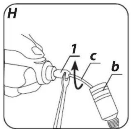 H 1 c b