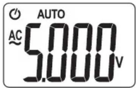 AUTO AC 5.000 V 3.000V