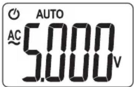 AUTO AC 5.000 V 3.000V