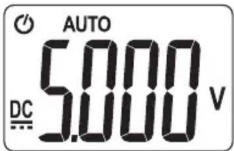 AUTO 5.000 V DC 3.000 V
