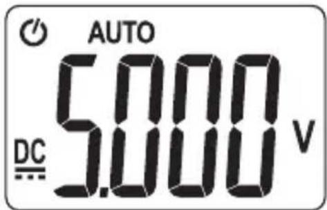 AUTO 5.000 V DC 3.000 V