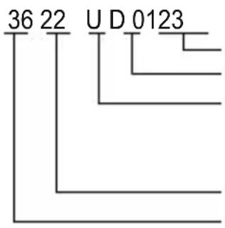 36 22 U D 0123