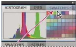 HISTOGRAM INFO SWATCHES SWATCHES STYLES