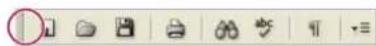 ADOBE InCopy CS4 - Customize a toolbar - 1