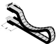 Festo NEBM-L10G14-EH-2.5-Q7N-LE12 - Mounting in energy chain - 8