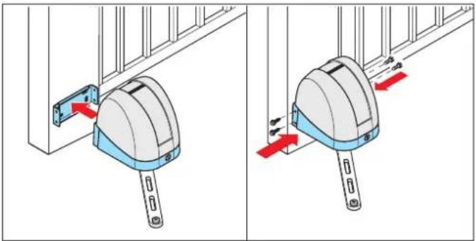 Sommer Twist AM - Installing the operator - 1