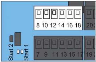 Start 2 Start 1 8 10 12 14 16 18 7 9 11 13 15 17 20