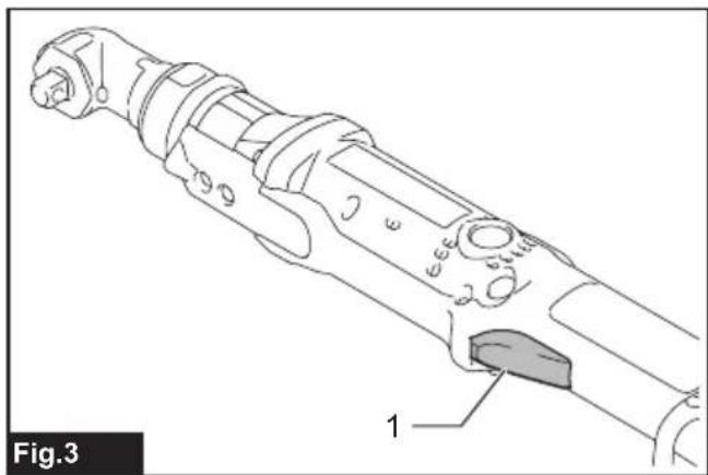 Technical line drawing of a mechanical tool component (no text or symbols)