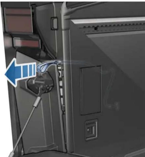 TESLA Cybertruck (2025) - Manually Releasing Charge Cable - 5