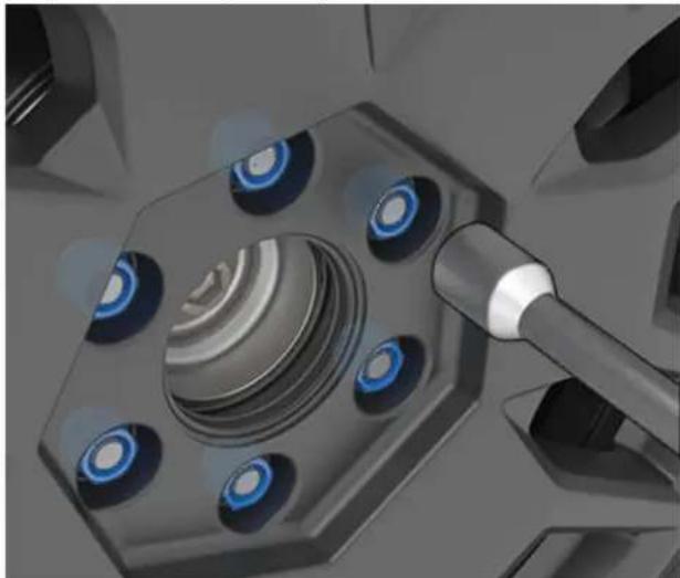 TESLA Cybertruck (2025) - Changing the Spare Tire - 12