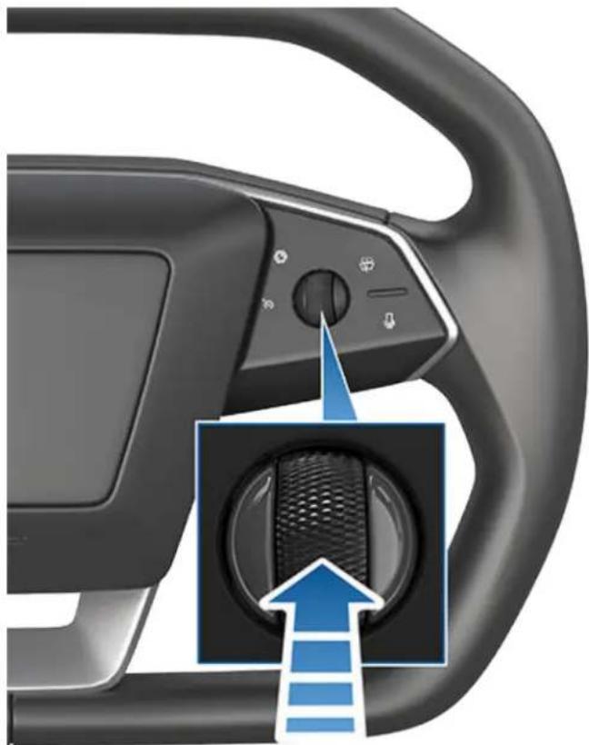TESLA Cybertruck (2025) - Right Scroll Button - 1