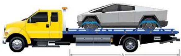 TESLA Cybertruck (2025) - Approved Methods for Transporting - 1