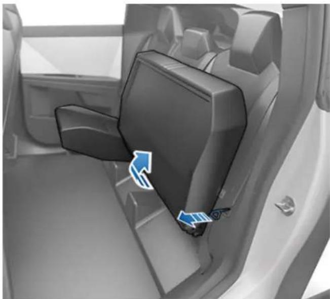 TESLA Cybertruck (2025) - Rear Seat Storage - 1