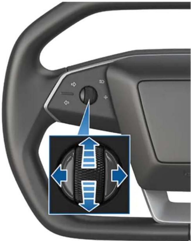 TESLA Cybertruck (2025) - Left Scroll Button - 1