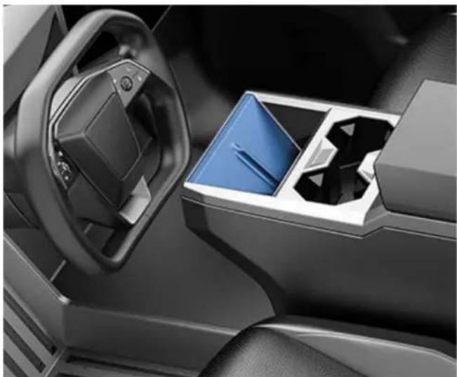 TESLA Cybertruck (2025) - Wireless Phone Chargers - 2