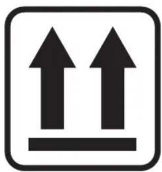 Two black upward arrows inside a rounded square border (no text or symbols)
