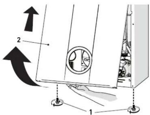 Diagram illustrating airflow or fluid flow between a vehicle's air vent and a valve, with numbered components and directional arrows.