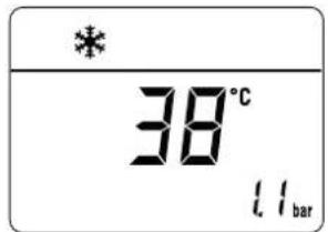 * 38°C 11bar