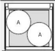 BORA MS 140 - Examples of load capacity for crockery - 1