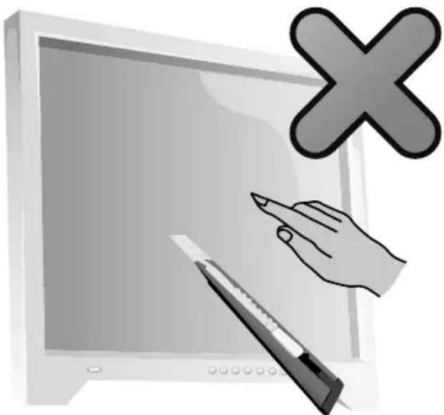 LENOVO B50-35 - Precautions when using the Touch Screen - 1