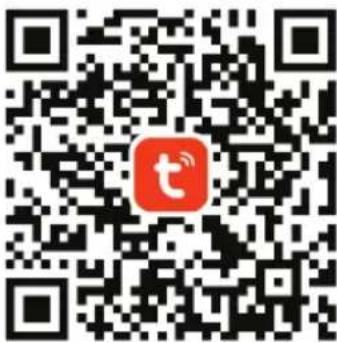 QR code with a red app icon in the center, likely linking to a service or website.