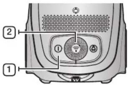 SAMSUNG VCJG08SV - - Vezérlő gombok a készüléktesten - 2