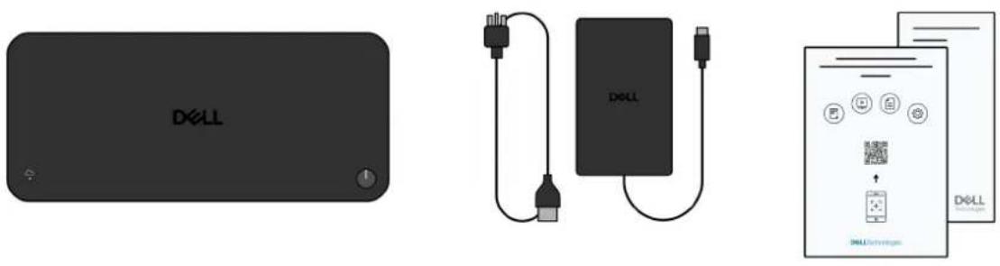 DELL Pro Thunderbolt 4 SD25TB4 - Obsah balení - 1