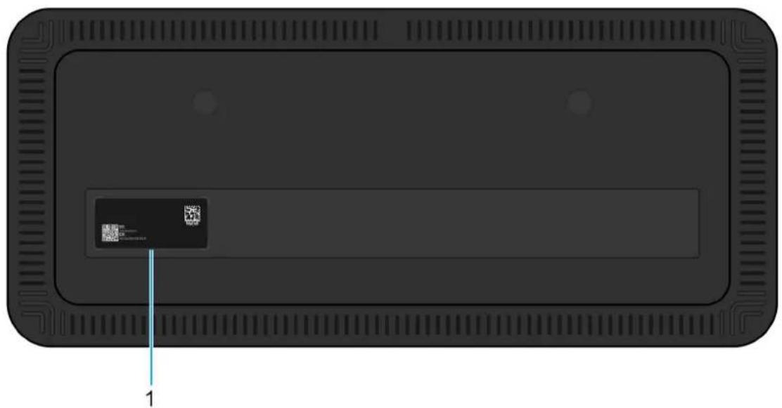DELL Pro Thunderbolt 4 SD25TB4 - Spodní část - 1