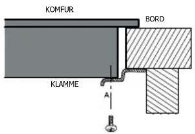 KOMFUR BORD KLAMME A