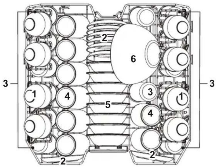 DE DIETRICH DCJ632DQB - PLNENIE KOŠOV PODL'A NORMY EN60436: - 1