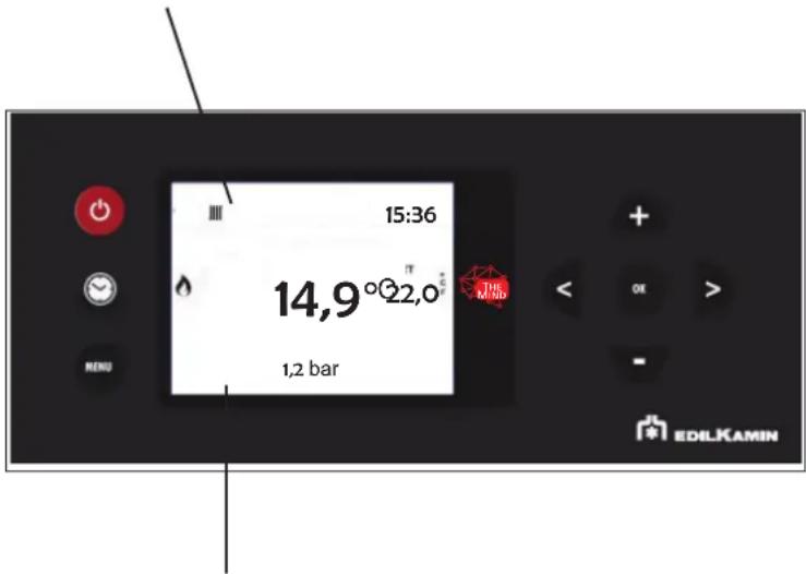 15:36 14,9°22,0 1,2 bar EDILKAMIN
