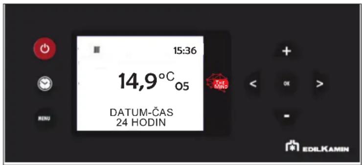 15:36 14,9°C 05 T-E MIND DATUM-ČAS 24 HODIN EDILKAMIN