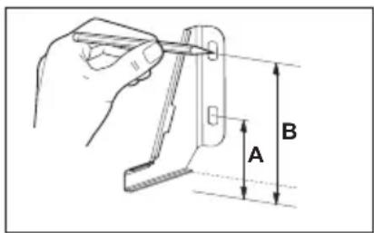 A B
