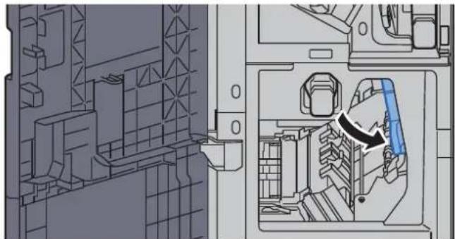 KYOCERA TASKalfa 3553ci - Otevřete přední kryt 1 a 2 dokončovací jednotky. - 7