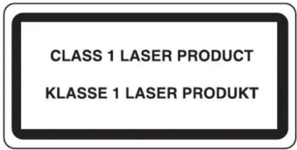 KYOCERA TASKalfa 3553ci - Bezpečnost laseru (Evropa) - 2