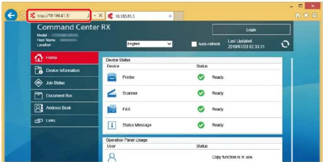 KYOCERA TASKalfa 3553ci - Zobrazte obrazovku. - 1