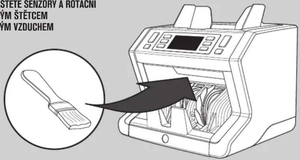 Safescan 2610 - ČIŠTĚNÍ POČÍTAČKY BANKOVEK - 1