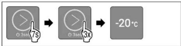7s 3sec 3x -20℃