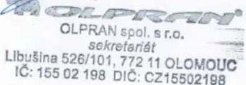 GoGen Salta MX 720 - PŘEDMĚT PROHLÁŠENÍ: - 1
