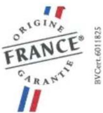 ORIGINE FRANCE® GARANTIE BVCert 6011825