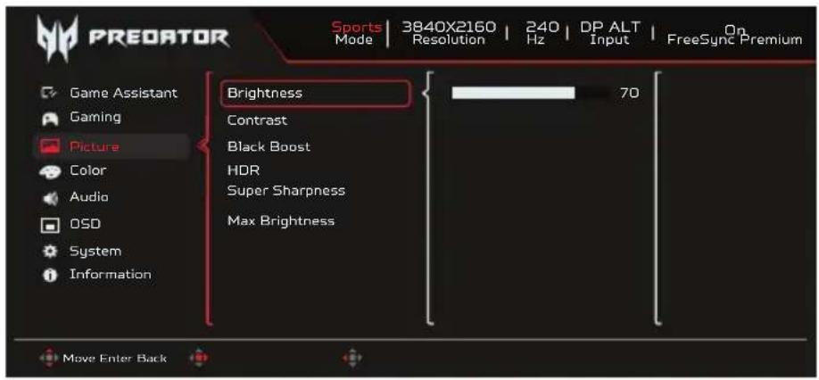 ACER X32X - Obraz - 1