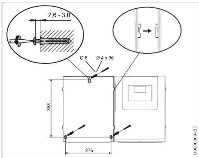 2,6 - 3,0 Ø 6 Ø 4 x 35 353 276 D0000069403