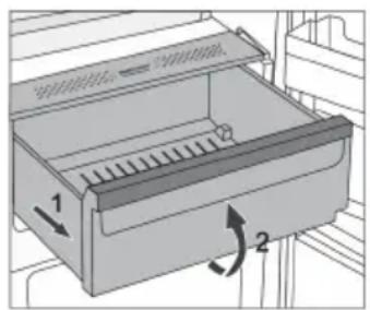 GORENJE N62CS2W4 - Přihrádkanaovocenebozeleninusregulacívlhkosti (CrispZone)\*(vzávislostinamodelu) - 1