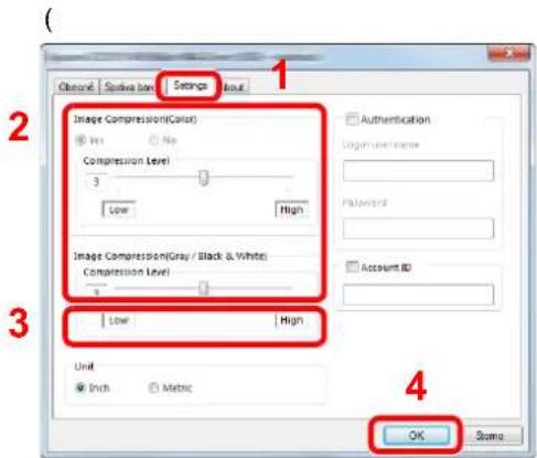 KYOCERA ECOSYS M5021cdn - Proved'te konfiguraci ovladače WIA. - 2
