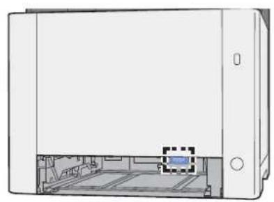 KYOCERA ECOSYS M5021cdn - Zatlačte univerzální zásobník. - 3