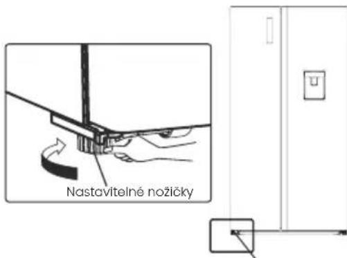 HISENSE RS3P538NEWE - Vyrovnání dveří (pokud je třeba) - 1