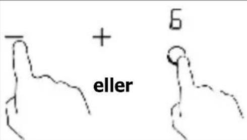 - + 6 eller