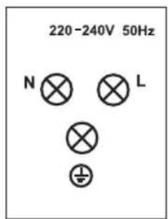 220-240V 50Hz N L
